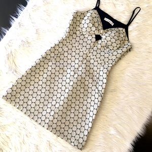 BCBGeneration black & white polka dot dress 1 3